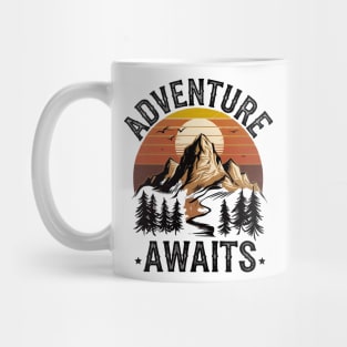 Adventure Awaits – Explore the Wild T-Shirt Mug